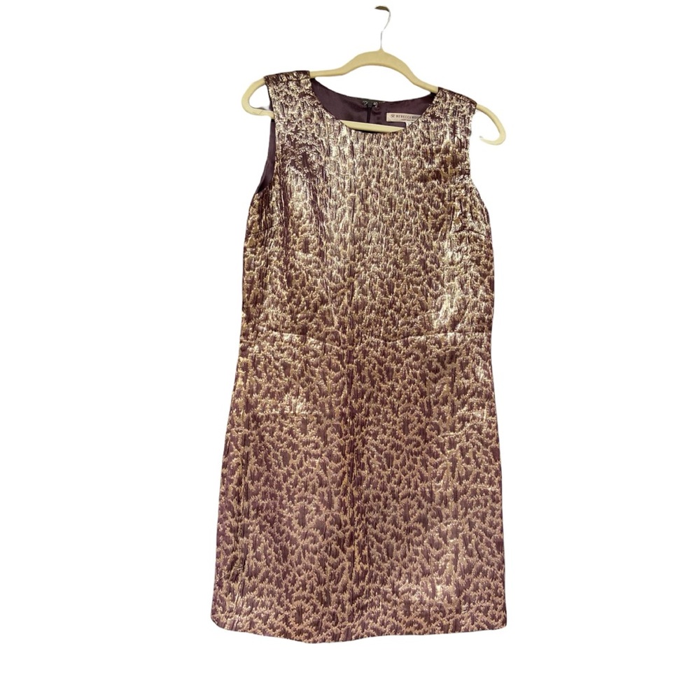 Rebecca Moses Gold Dress Size 6